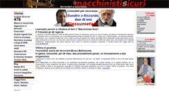 Desktop Screenshot of macchinistisicuri.info